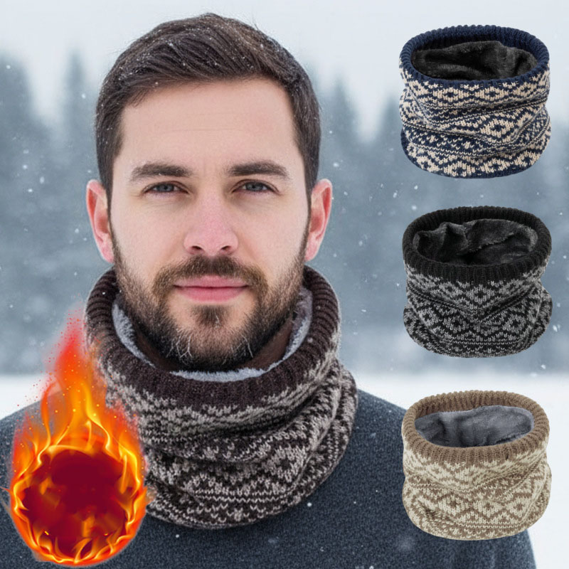 1-6PCS Winter Knit Neck Gaiter - Neck Gaiter Fleece ulasan dan harga