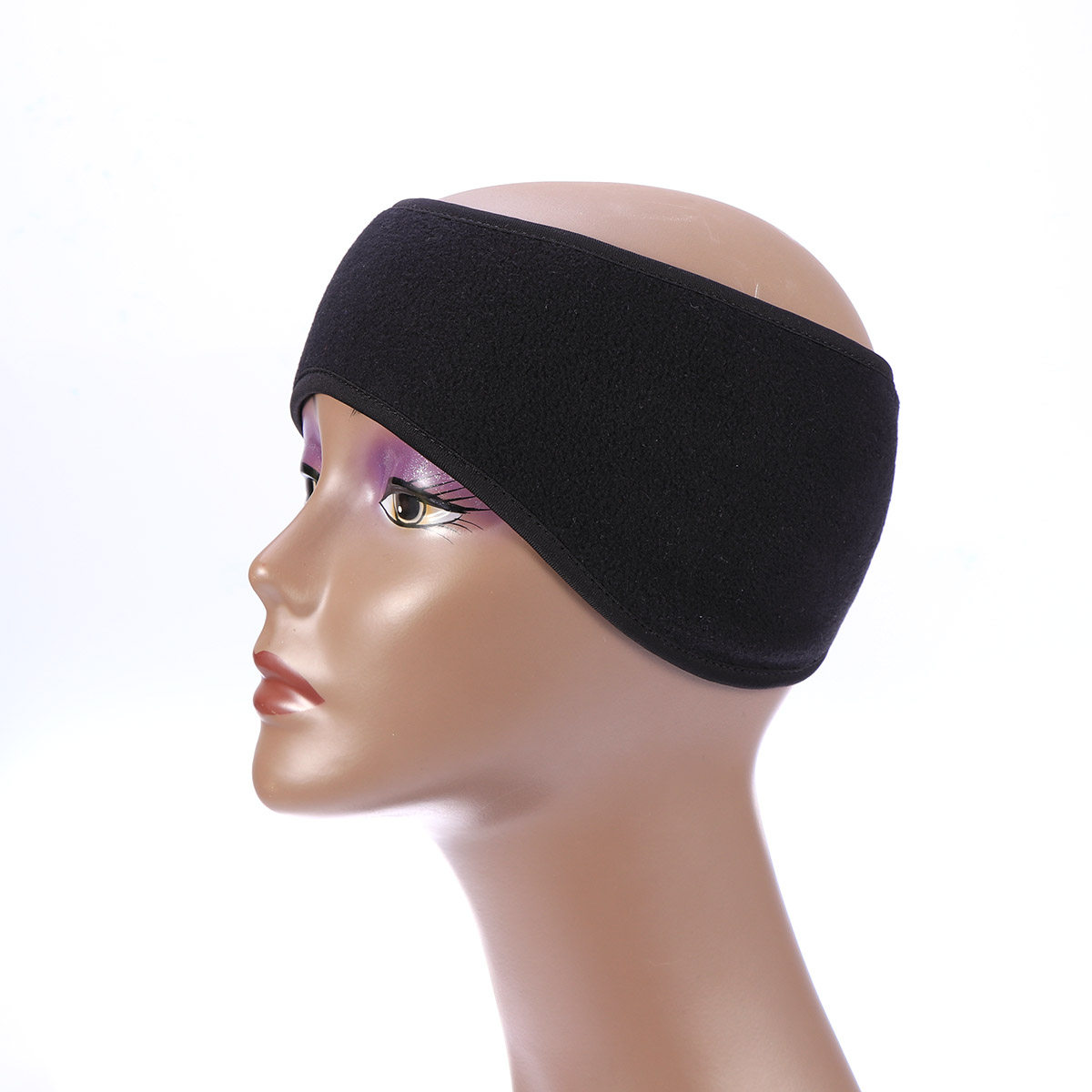 Unisex Black Ear Warmer Winter - Fleece Ear Warmer Band ulasan dan harga