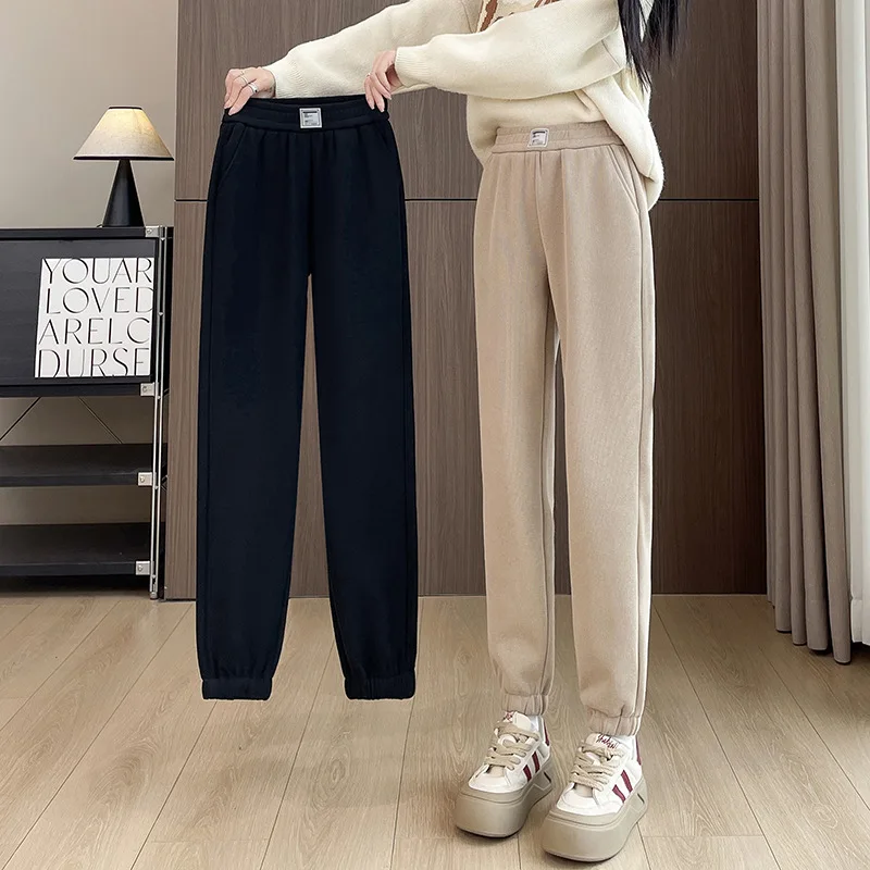 Winter New Thickened Fleece Li - Corduroy Pant Warm ulasan dan harga