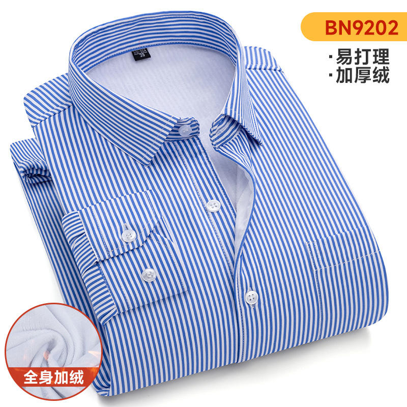 Men's Autumn Winter Workwear W - Flannel Shirt Lined ulasan dan harga