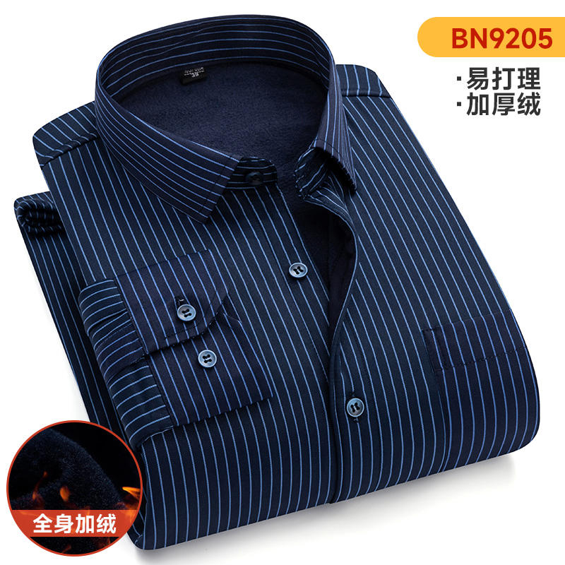 Men's Autumn Winter Workwear W - Flannel Shirt Lined ulasan dan harga