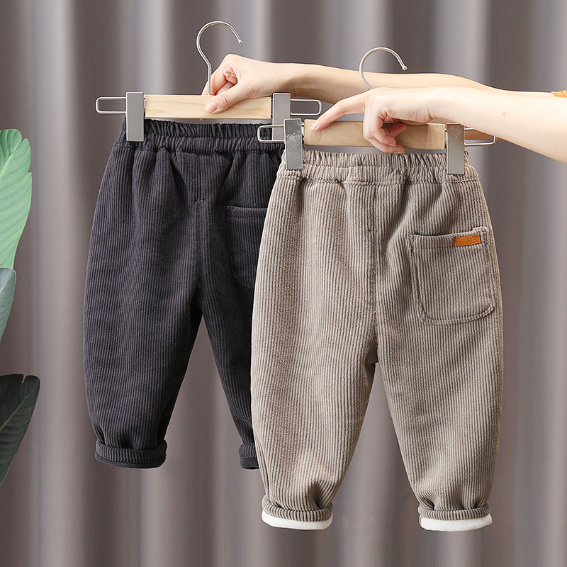 2024 New Boys Thick Corduroy P - Corduroy Pant Warm ulasan dan harga