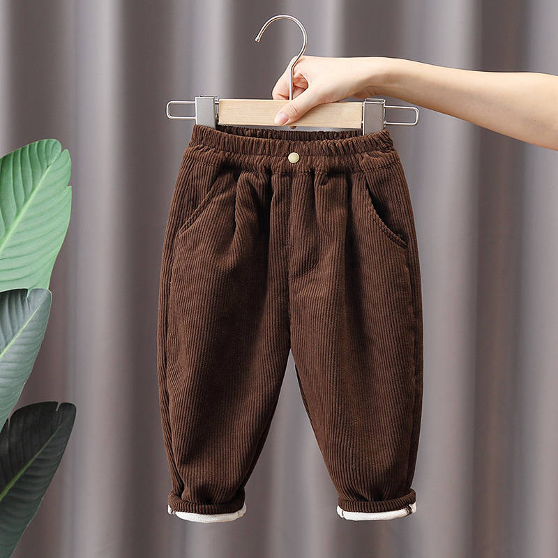 2024 New Boys Thick Corduroy P - Corduroy Pant Warm ulasan dan harga