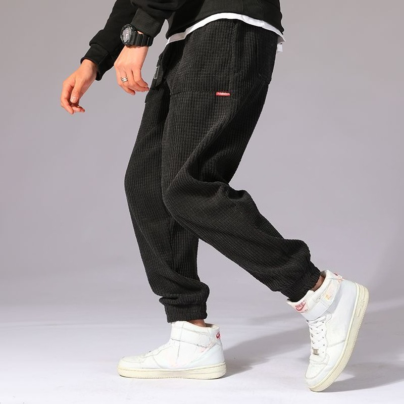 Men's Corduroy Sweatpants Fall - Corduroy Pant Warm ulasan dan harga