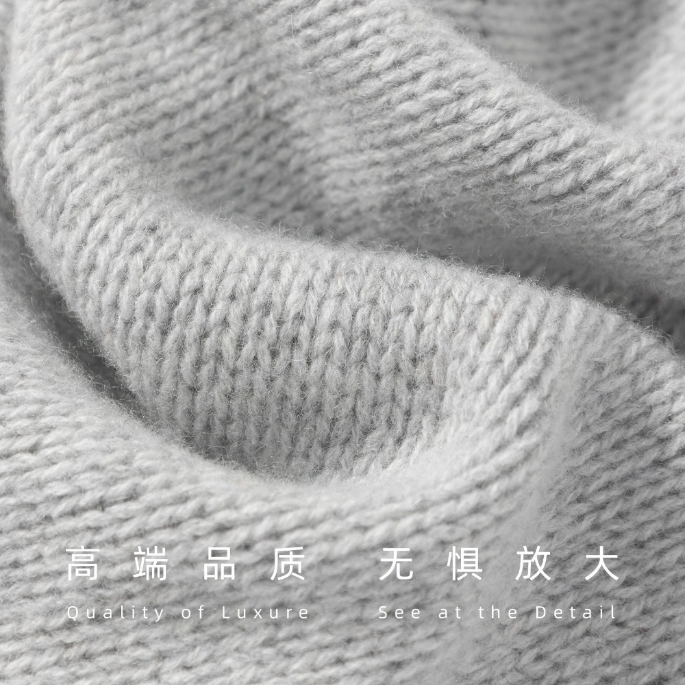 2026 100% Wool Triangle Scarf  - Wool Scarf Men ulasan dan harga