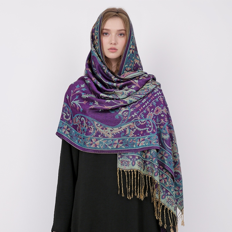 Ethnic Style Outdoor Women Ret - Shawl Wrap Winter ulasan dan harga