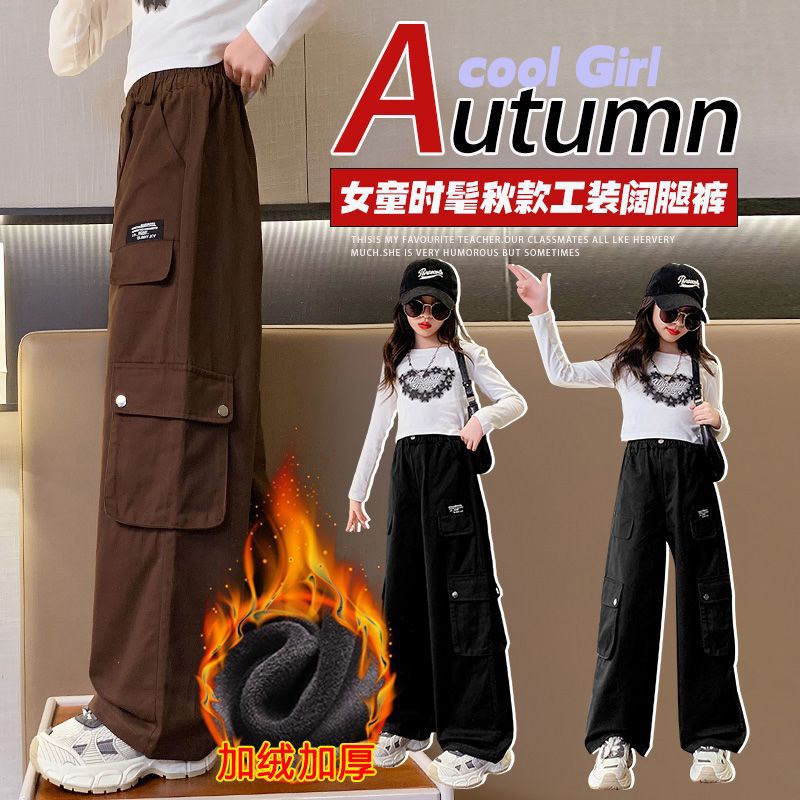 Teenager Girls Winter Cargo Pa - Corduroy Pant Warm ulasan dan harga